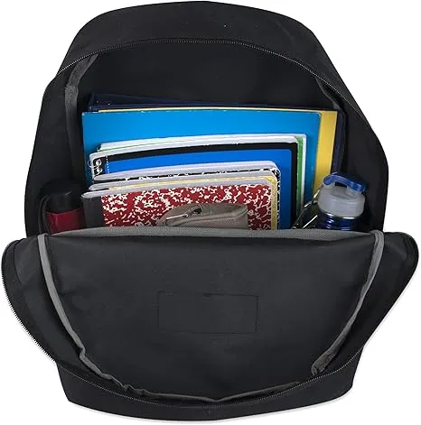 Trail maker Classic 17 Inch Backpack with Adjustable Padded Shoulder Straps