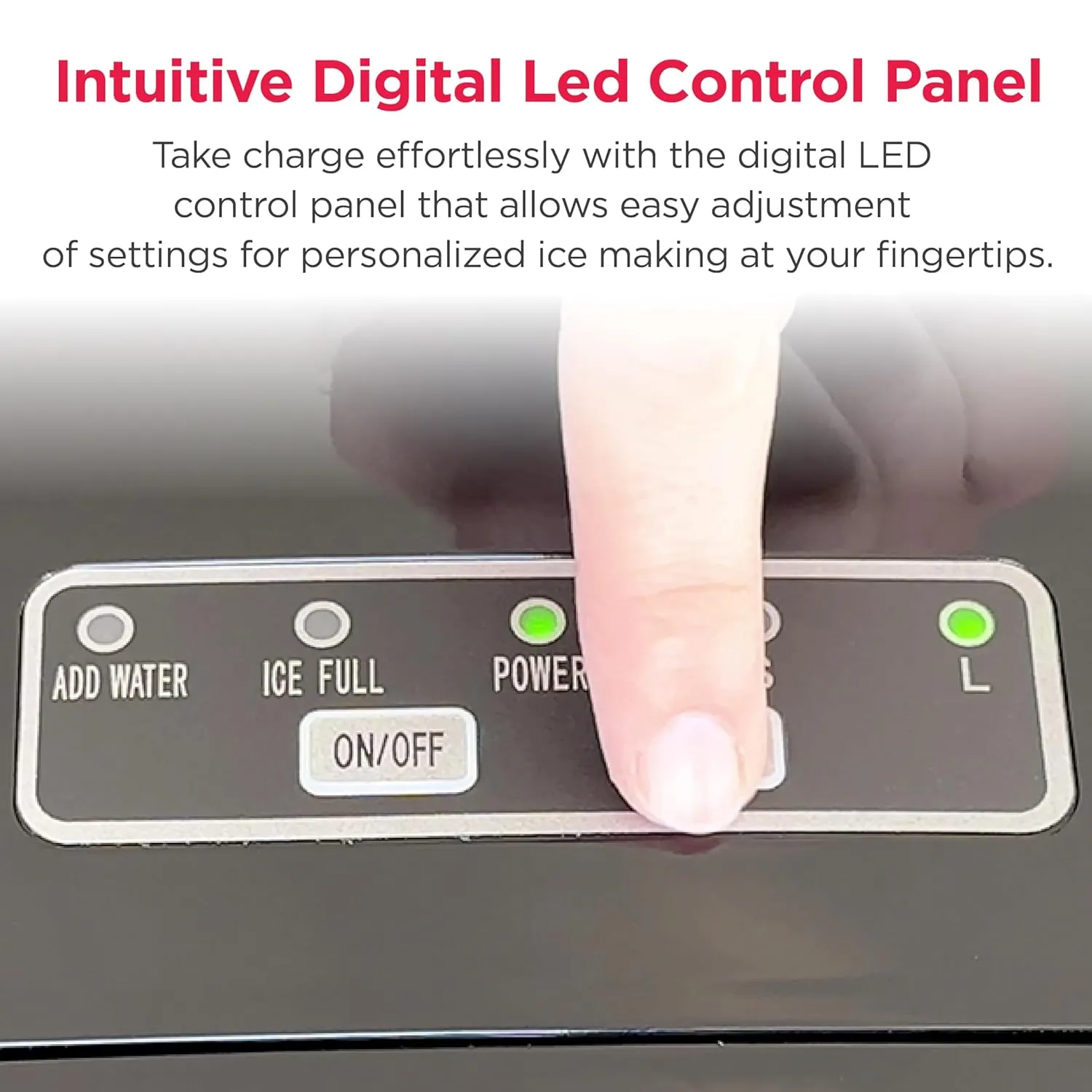 Frigidaire 26 Lbs per Day Portable Compact Maker, Ice Making Machine, Stainless, Medium