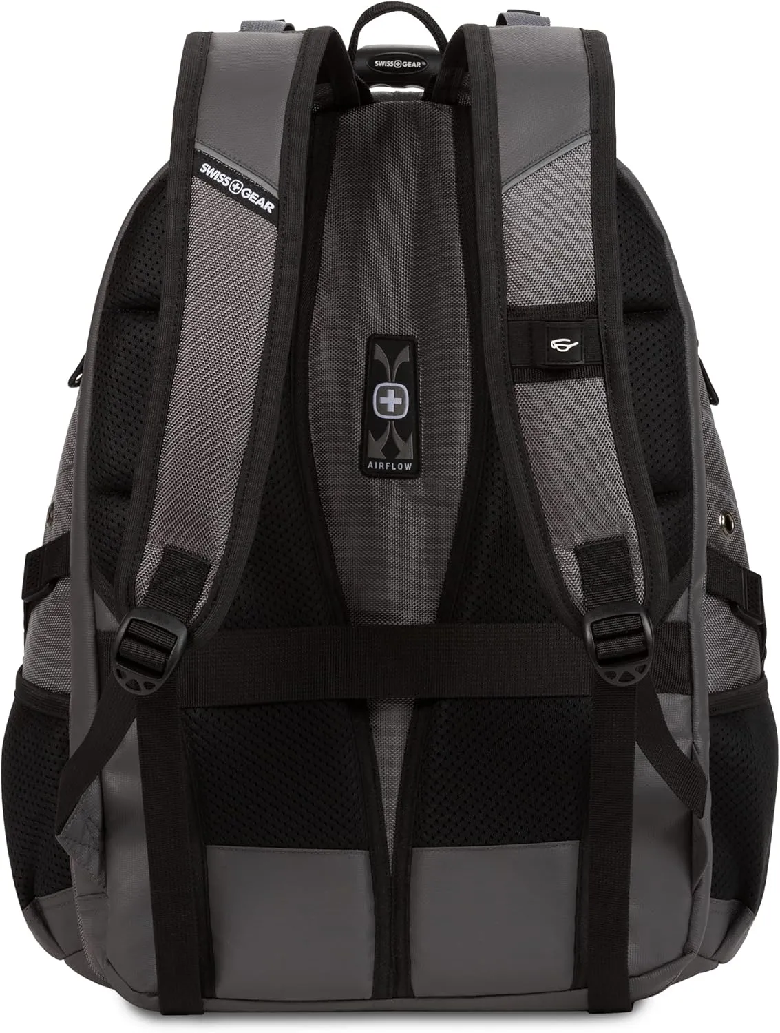 SwissGear 1900 Scansmart TSA 17 Laptop Backpack, Sting Grey Ballistic, 19-Inch