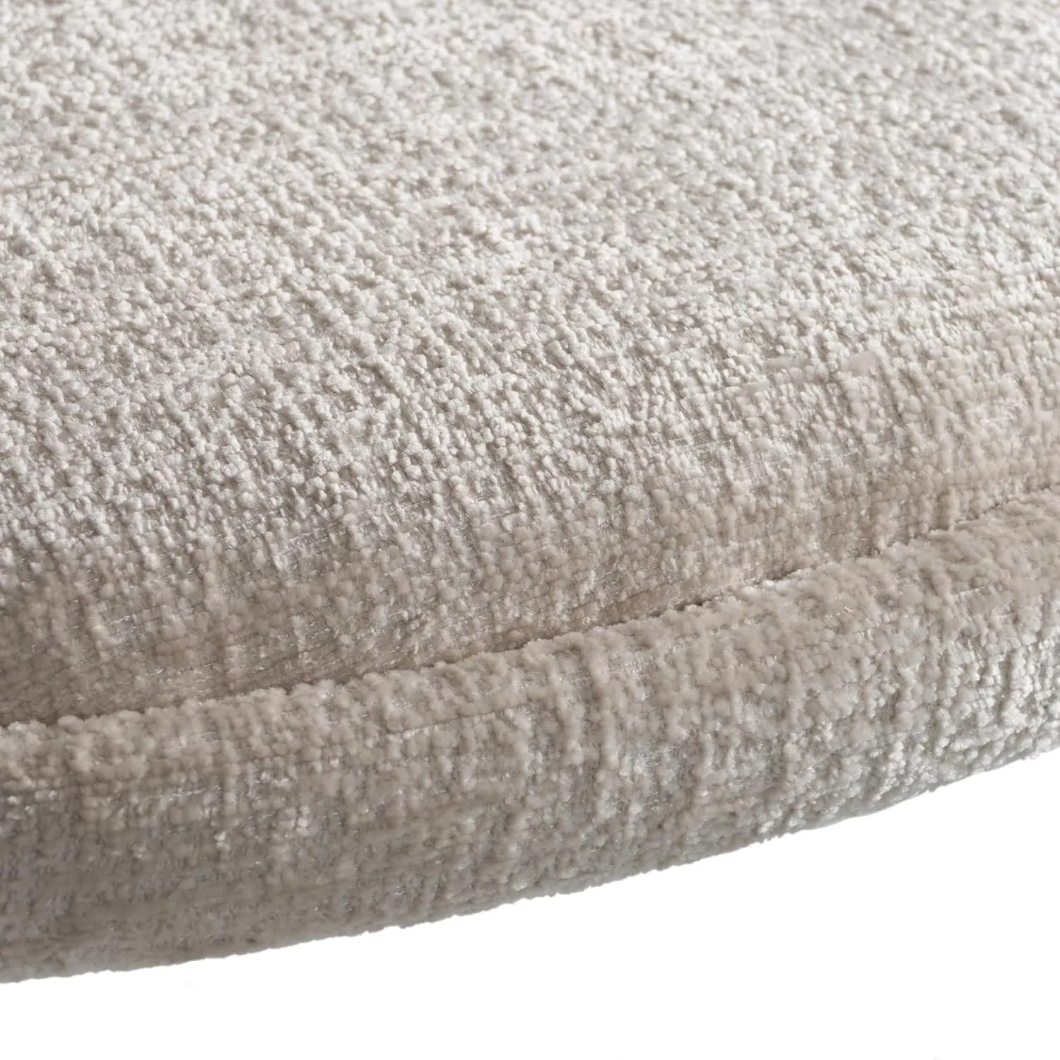 Limari Home Leoton Collection Modern Fabric Dining Chair, Light Grey