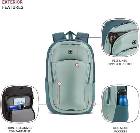 SwissGear MetroEdge, Teal, 18.5-Inch