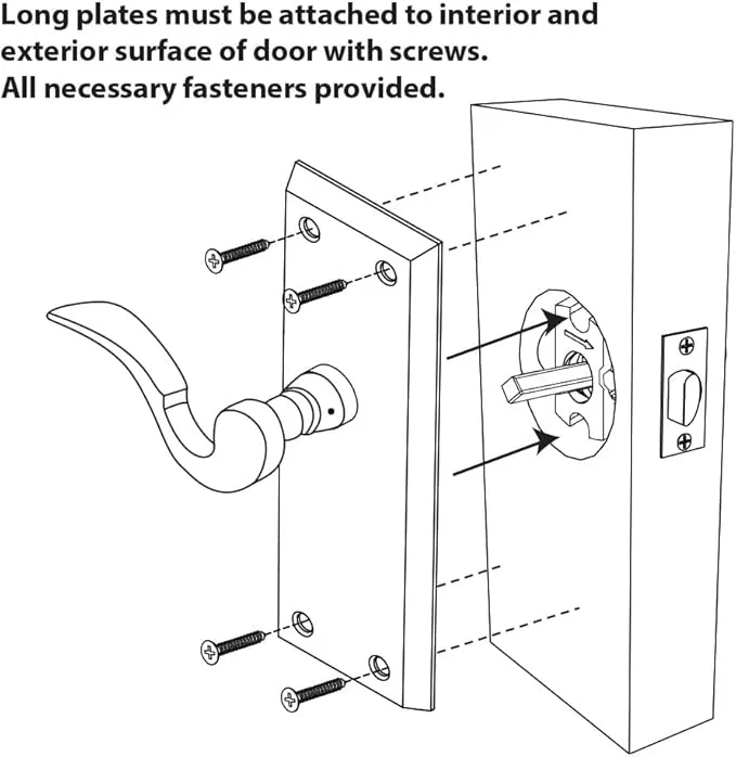 Nostalgic Warehouse New York Plate & Homestead Door Knob