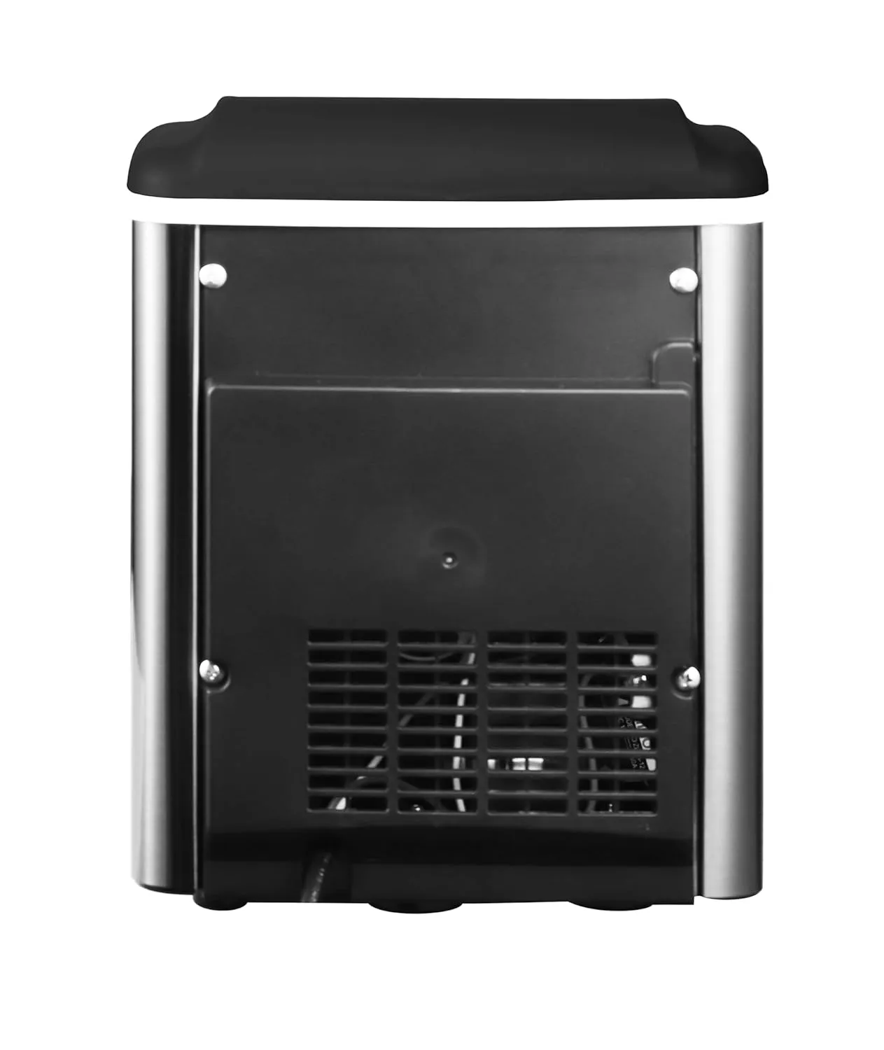 Frigidaire EFIC103-AMZ-SC Counter Top Maker with Over-Sized Ice Bucket, Stainless Steel, Self Cleaning Function, Heavy Duty, Stainless